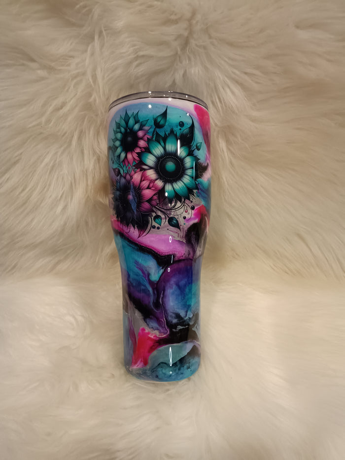Purple & Blue Floral